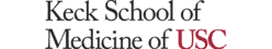 Keck School of Medicine logo.