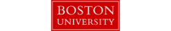 boston university logo.