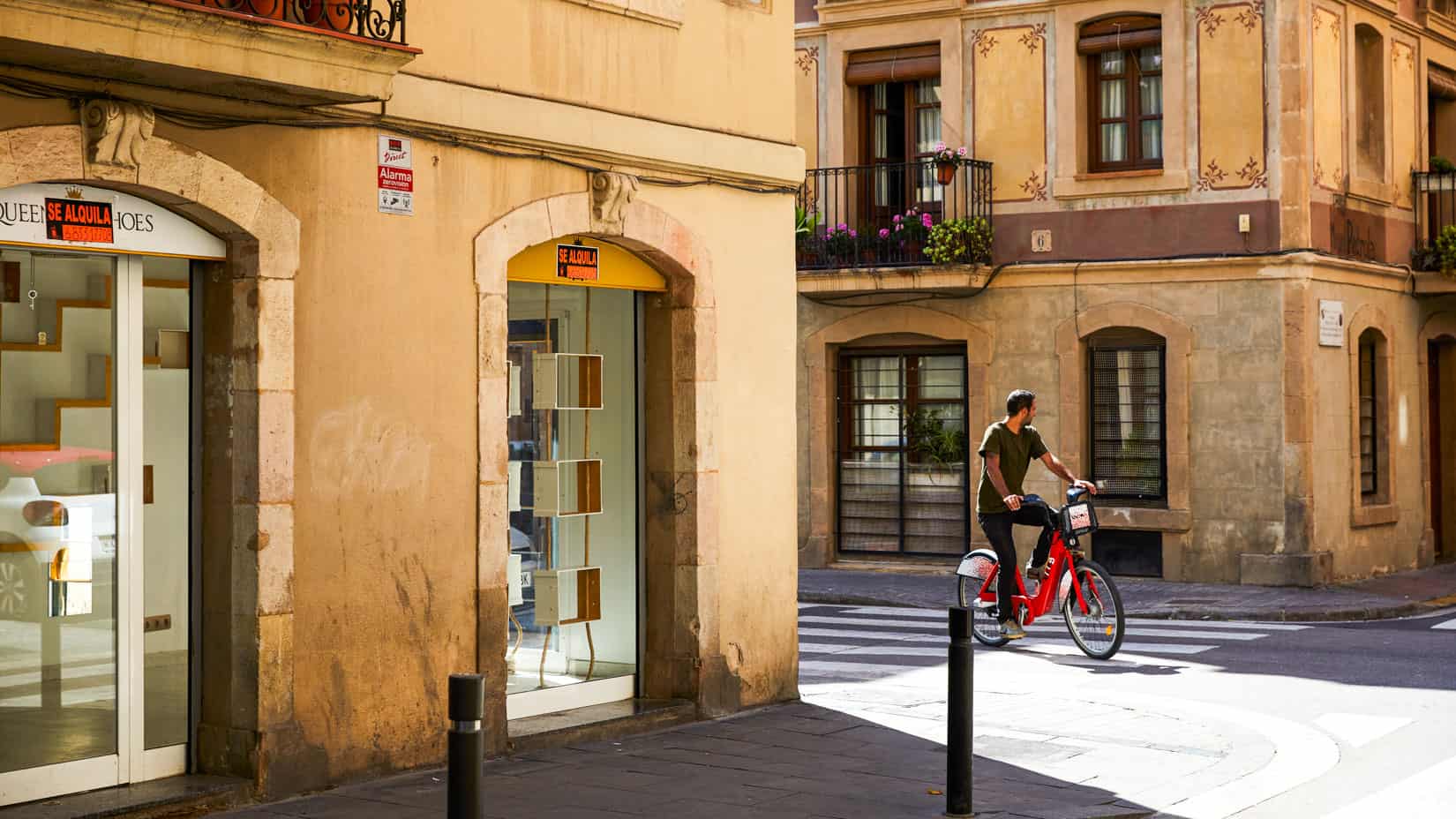 View of the city street for students to explore.