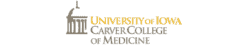 University of Iowa Carver College of Medicine logo.