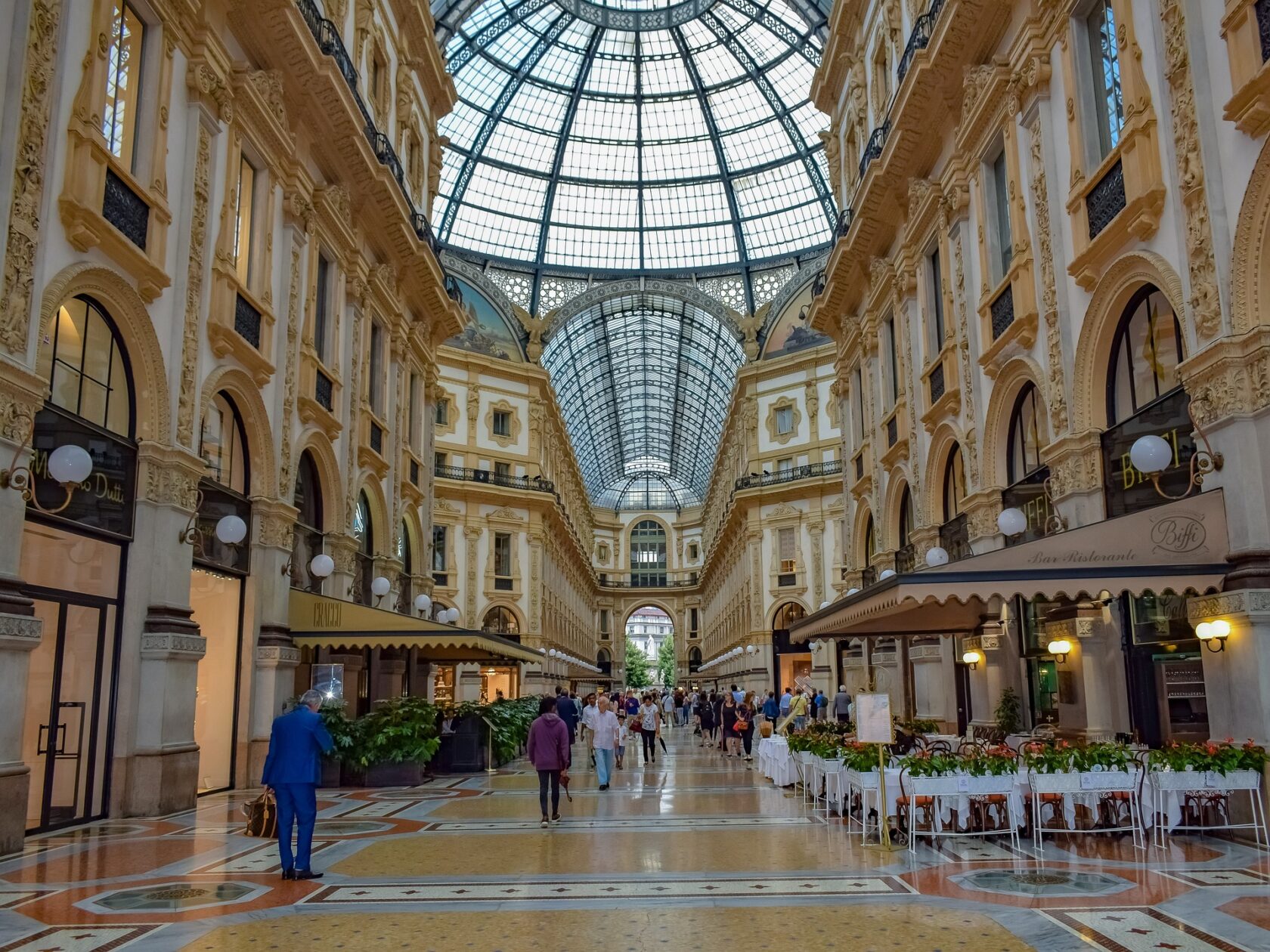 Galleria Vittorio Emanuele II in Milan, Italy (an Atlantis site).