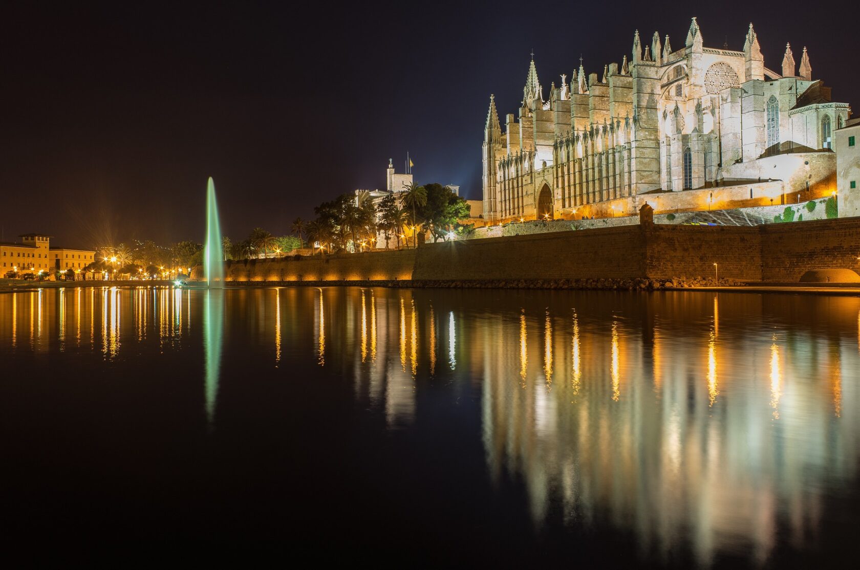 Palma Cathedral on Mallorca, Island (an Atlantis site).