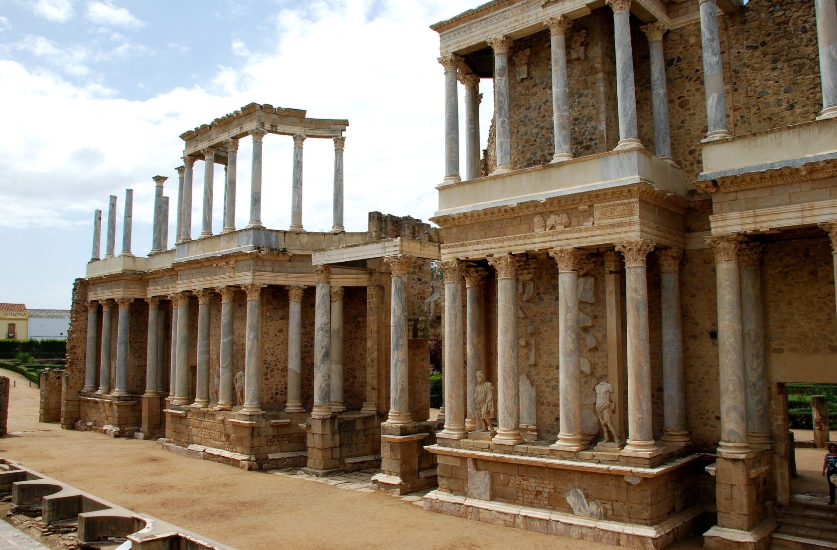 Roman Architecture in the city of Merida, Spain (an Atlantis site).