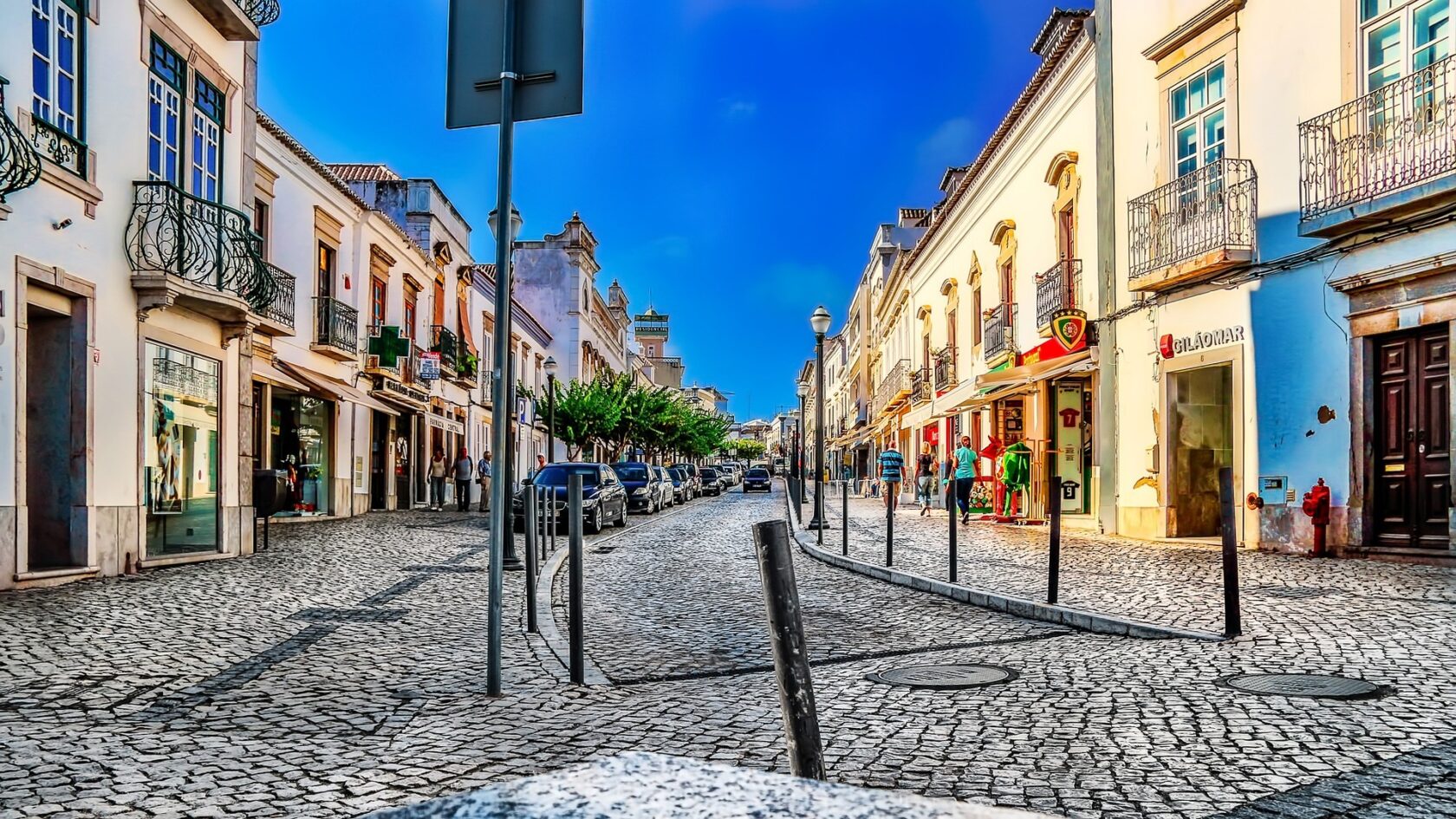 Streets in Algarve, Portugal (an Atlantis site).