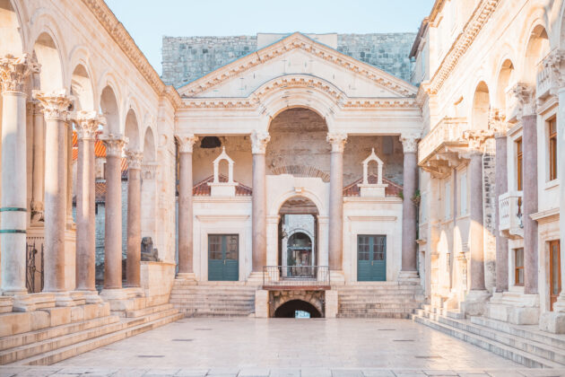 Diocletian's Palace in Split, Croatia (an Atlantis site).