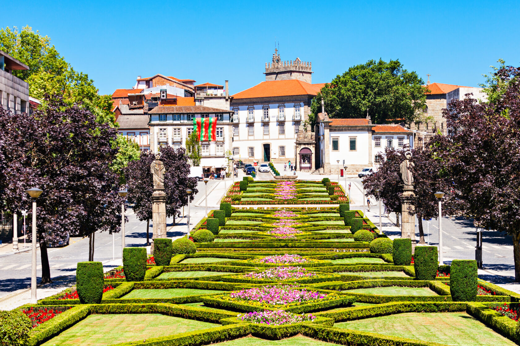 A garden in Guimaraes, Portugal (an Atlantis site).