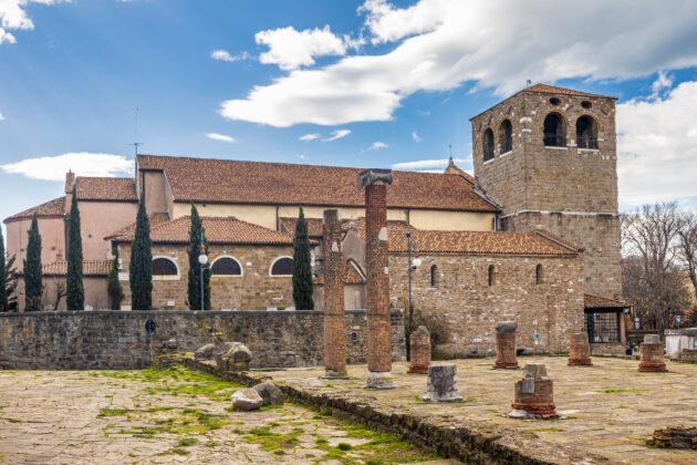 The San Giusto Cathedral in Trieste, Italy (an Atlantis site).